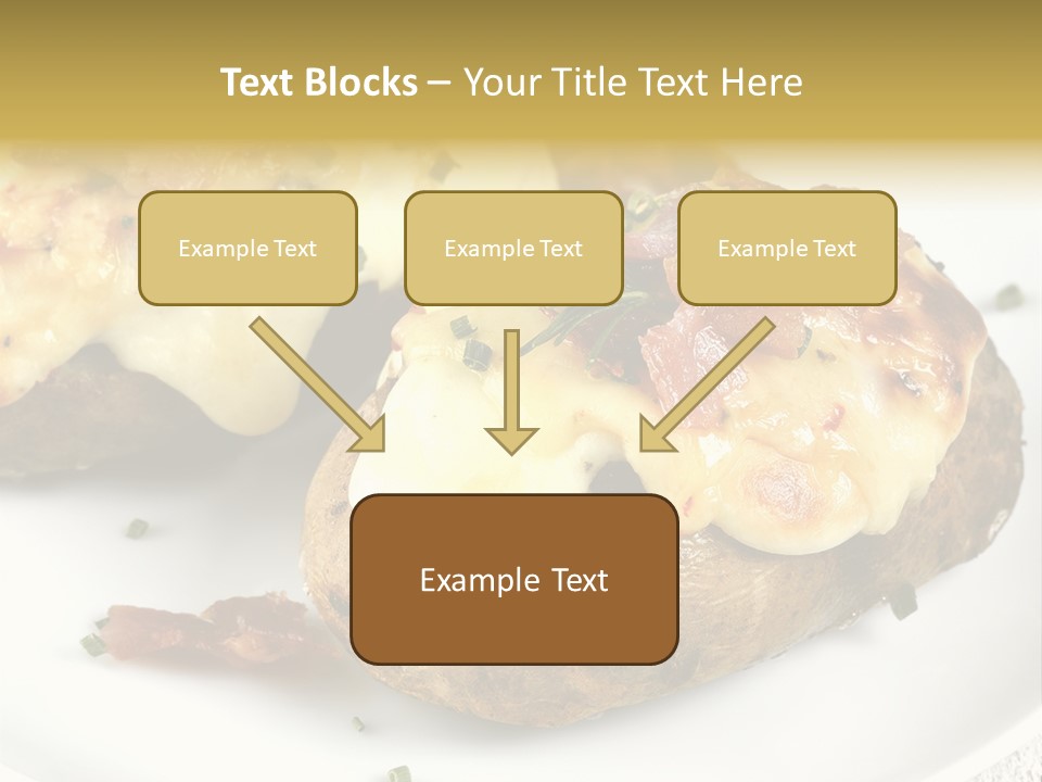 Wooden Filled Herb PowerPoint Template