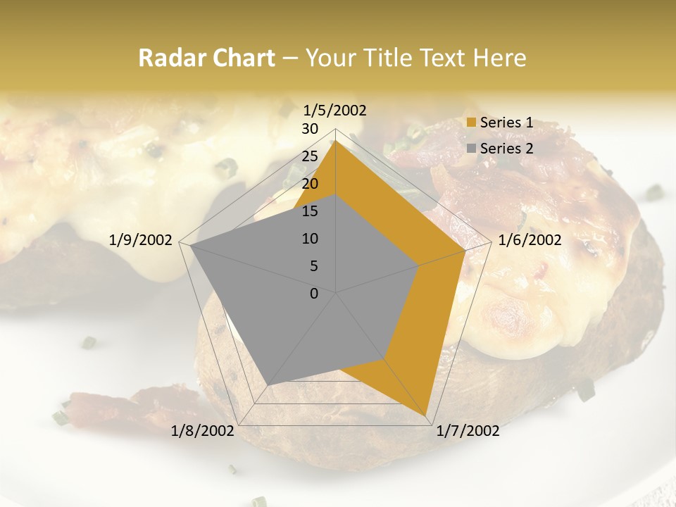 Wooden Filled Herb PowerPoint Template