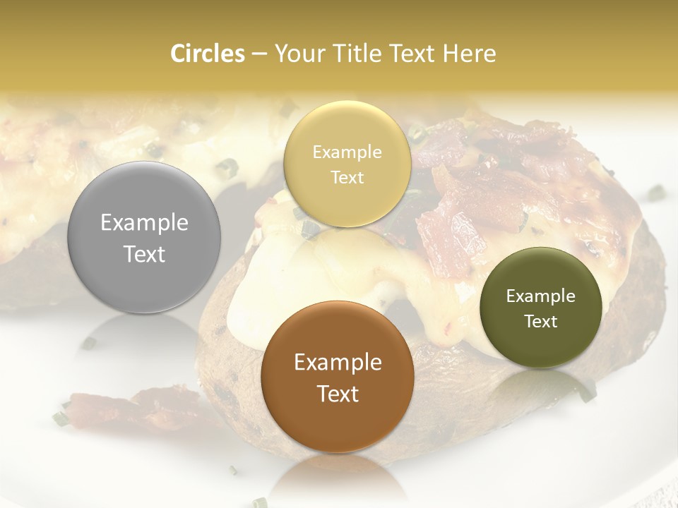 Wooden Filled Herb PowerPoint Template