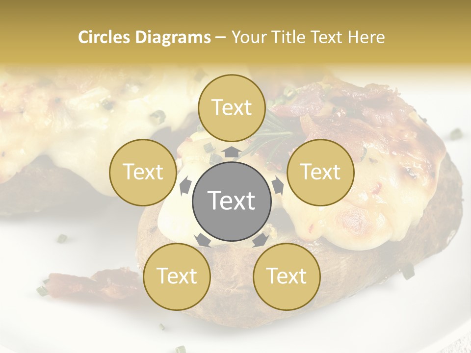 Wooden Filled Herb PowerPoint Template