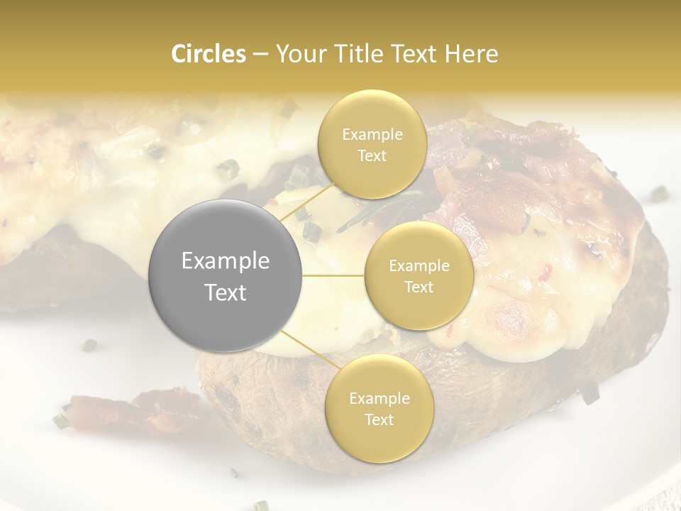 Wooden Filled Herb PowerPoint Template