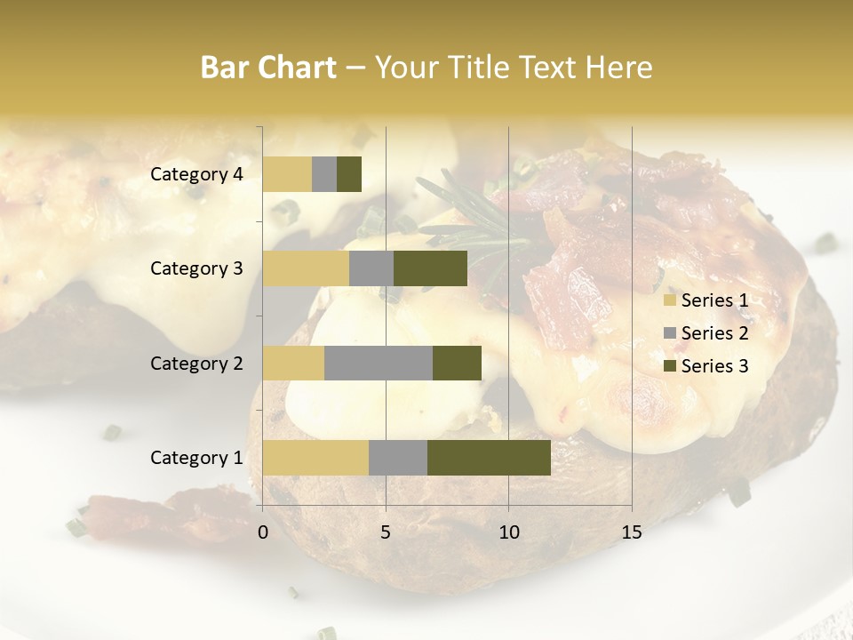 Wooden Filled Herb PowerPoint Template