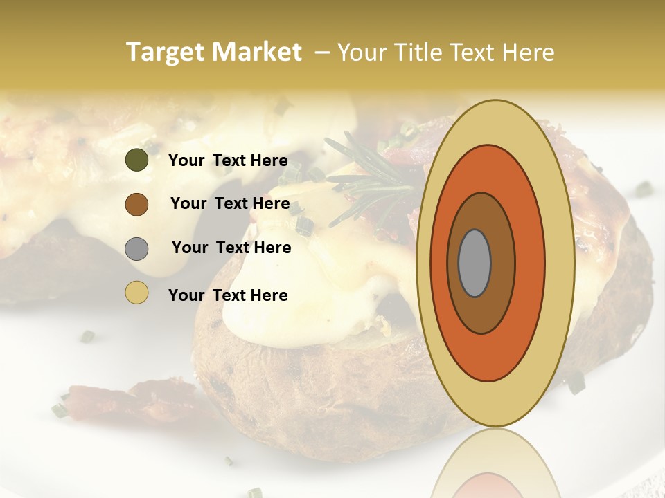 Wooden Filled Herb PowerPoint Template