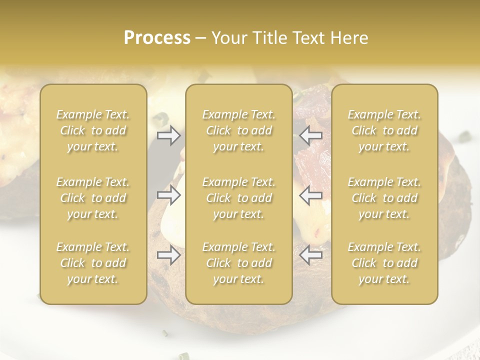 Wooden Filled Herb PowerPoint Template