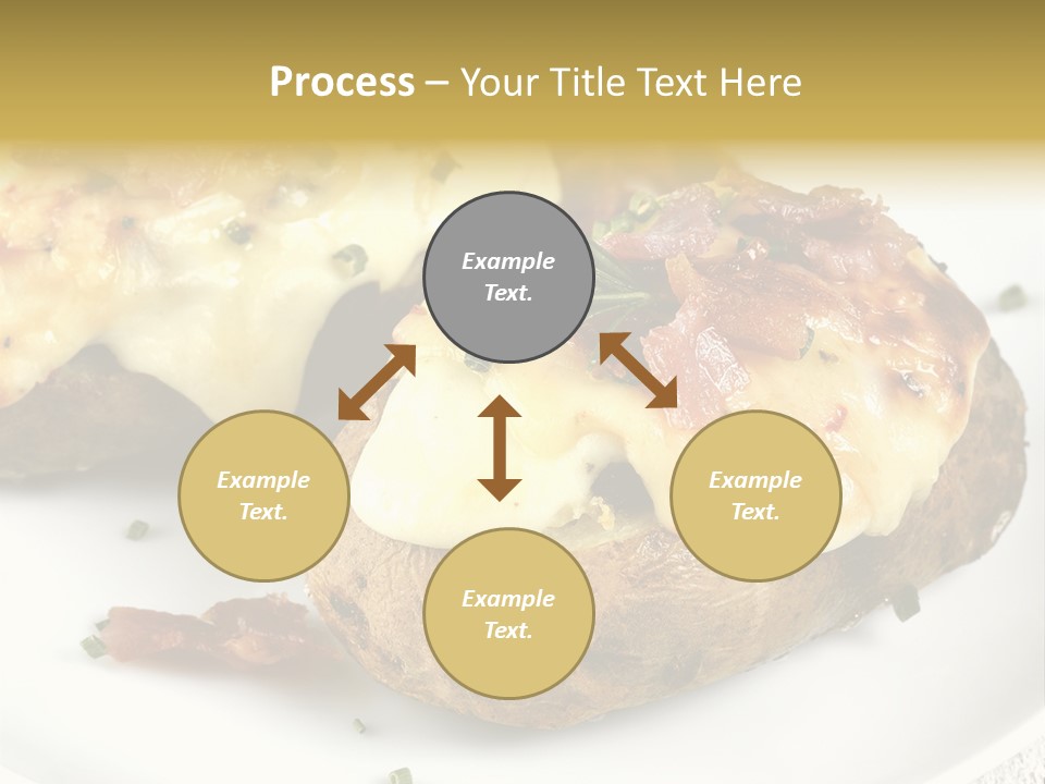 Wooden Filled Herb PowerPoint Template