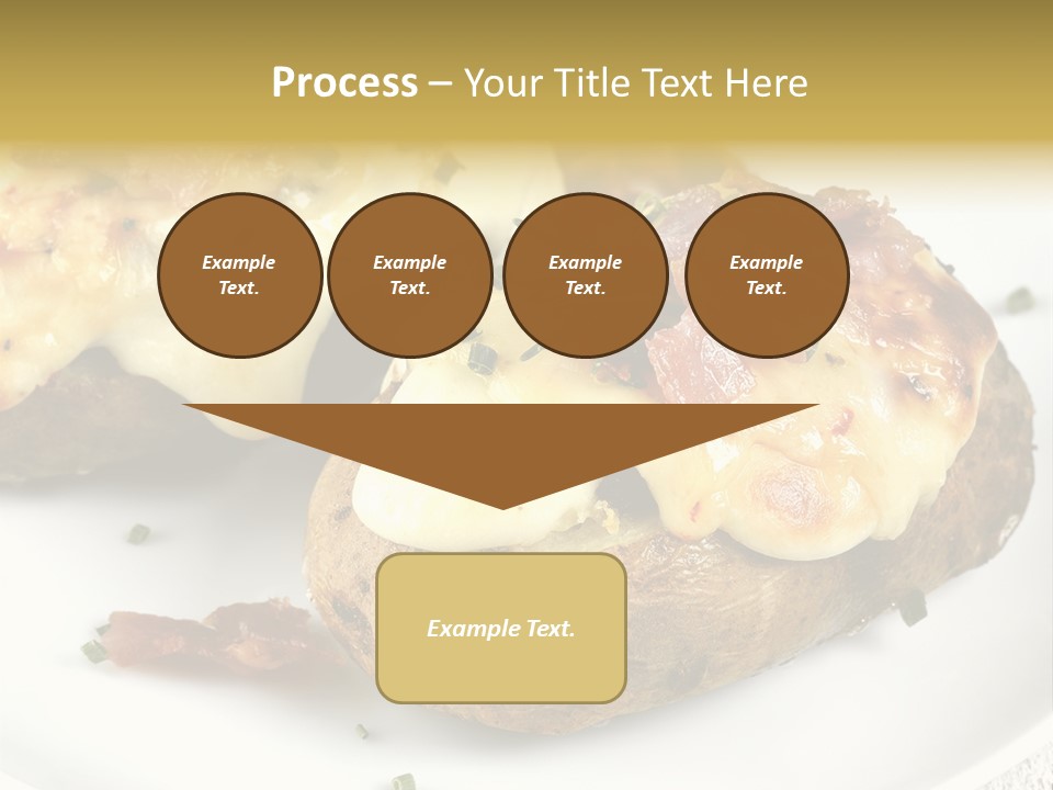 Wooden Filled Herb PowerPoint Template