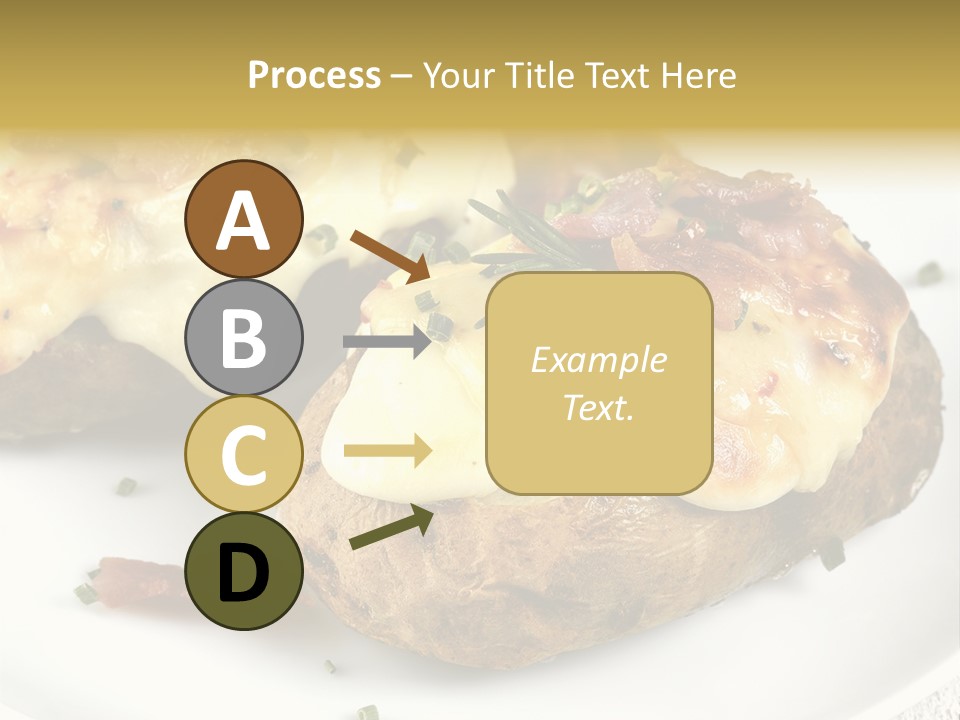 Wooden Filled Herb PowerPoint Template