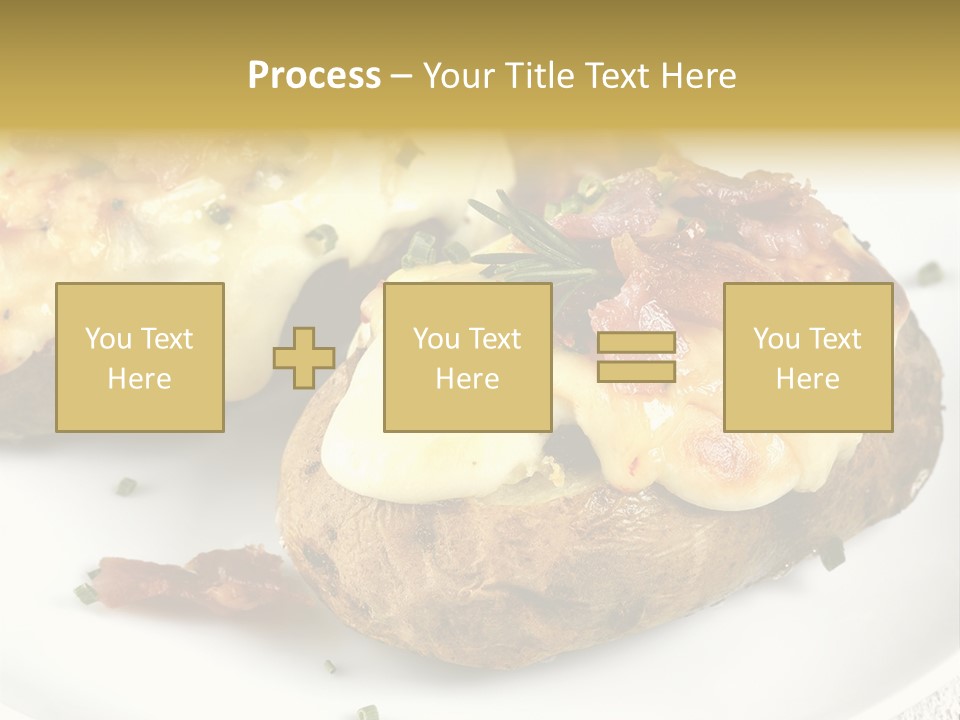 Wooden Filled Herb PowerPoint Template