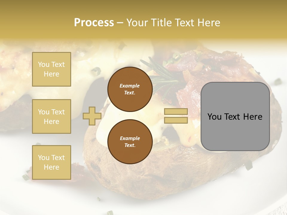 Wooden Filled Herb PowerPoint Template