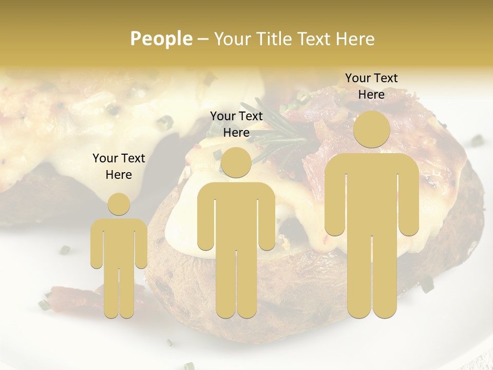 Wooden Filled Herb PowerPoint Template