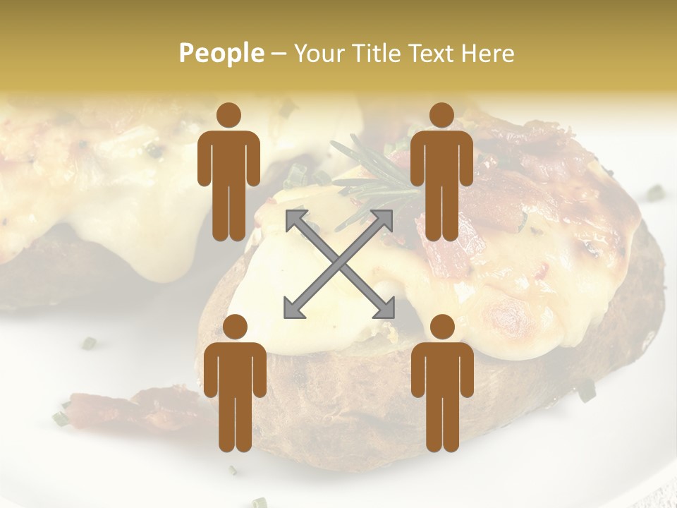 Wooden Filled Herb PowerPoint Template