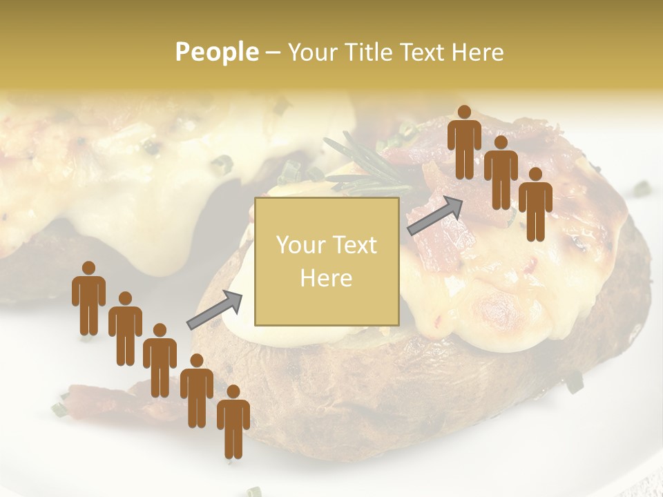 Wooden Filled Herb PowerPoint Template