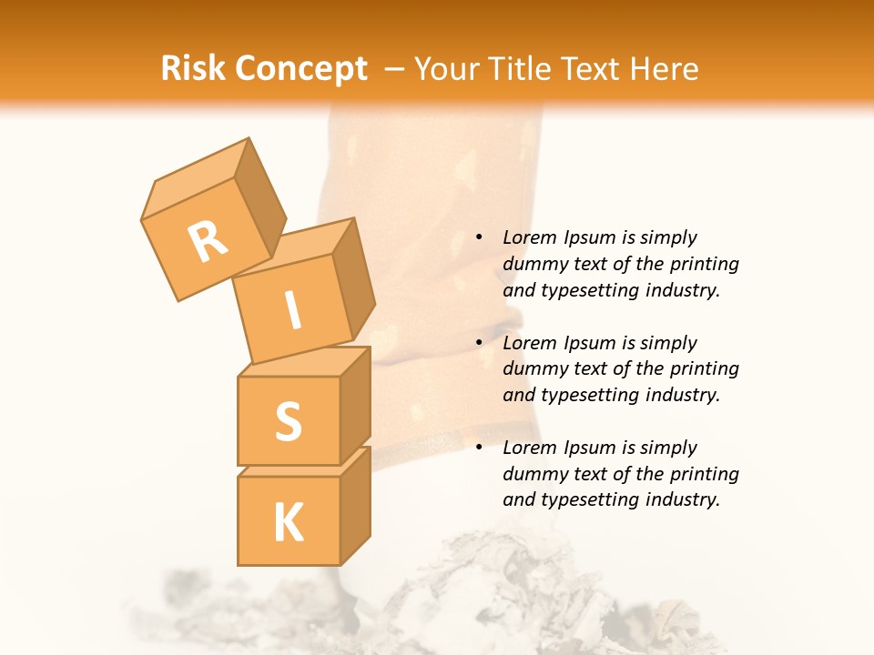 A Cigarette Wrapped In A Piece Of Paper Next To A Pile Of Cigarettes PowerPoint Template