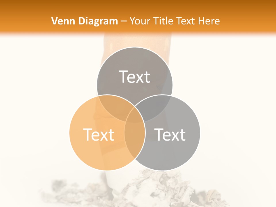 A Cigarette Wrapped In A Piece Of Paper Next To A Pile Of Cigarettes PowerPoint Template