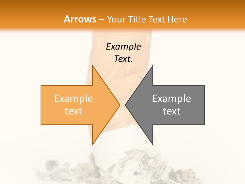 A Cigarette Wrapped In A Piece Of Paper Next To A Pile Of Cigarettes PowerPoint Template