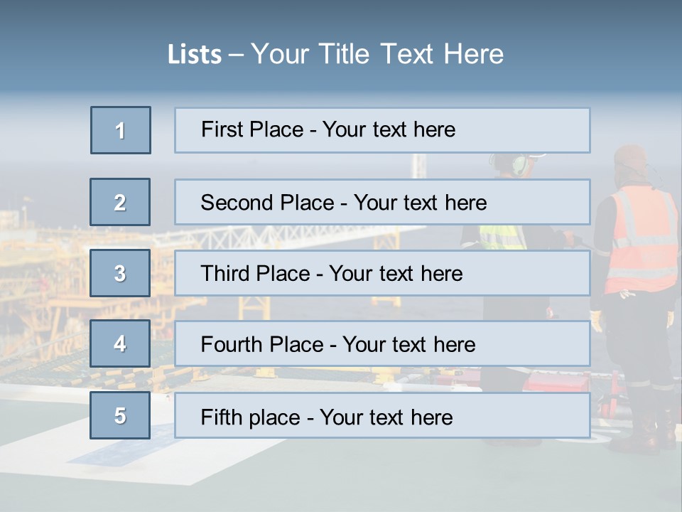 Environmental Headset Industry PowerPoint Template