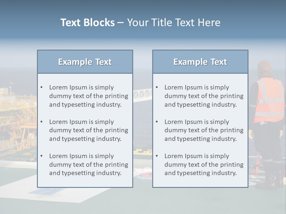 Environmental Headset Industry PowerPoint Template