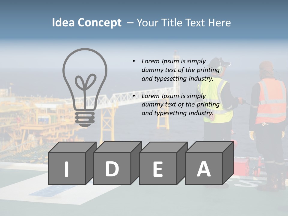 Environmental Headset Industry PowerPoint Template