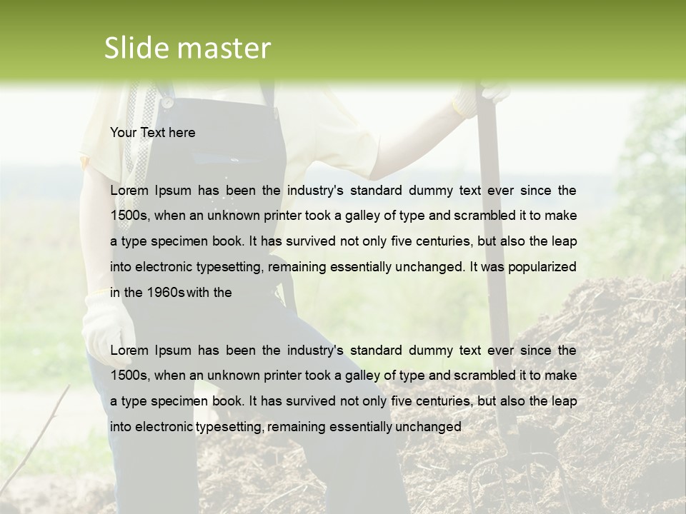 Animal Natural Plant PowerPoint Template