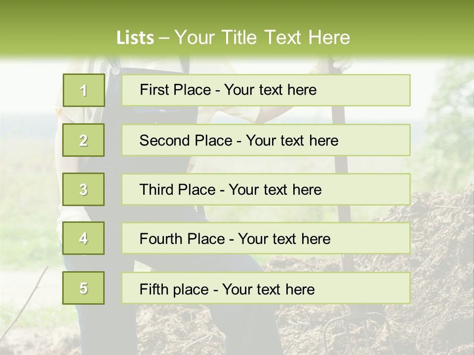 Animal Natural Plant PowerPoint Template