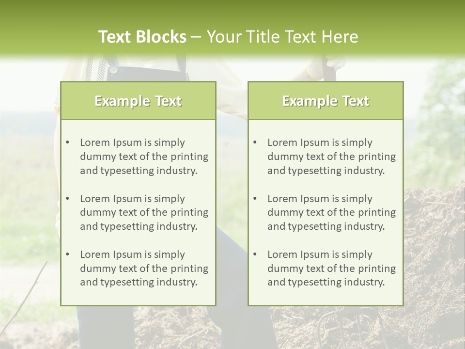 Animal Natural Plant PowerPoint Template