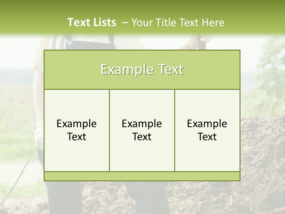 Animal Natural Plant PowerPoint Template