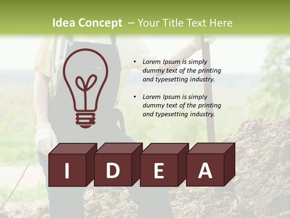 Animal Natural Plant PowerPoint Template