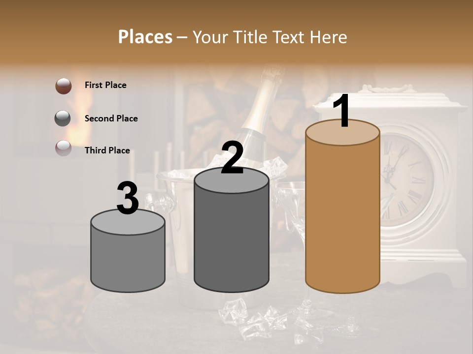 Luxury Dinner Beverage PowerPoint Template