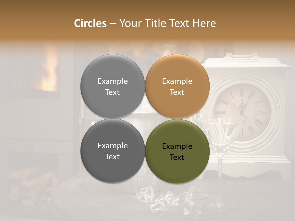 Luxury Dinner Beverage PowerPoint Template