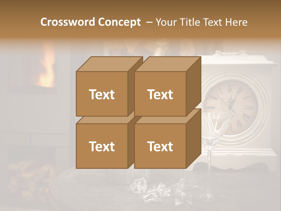 Luxury Dinner Beverage PowerPoint Template