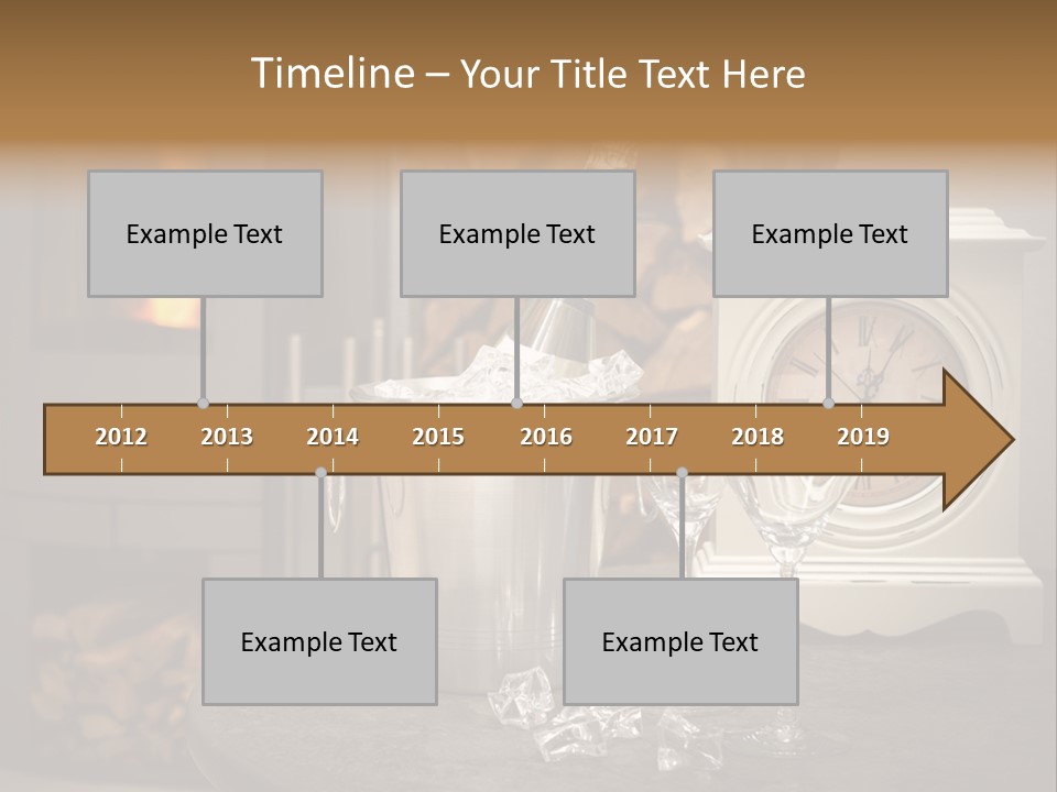 Luxury Dinner Beverage PowerPoint Template