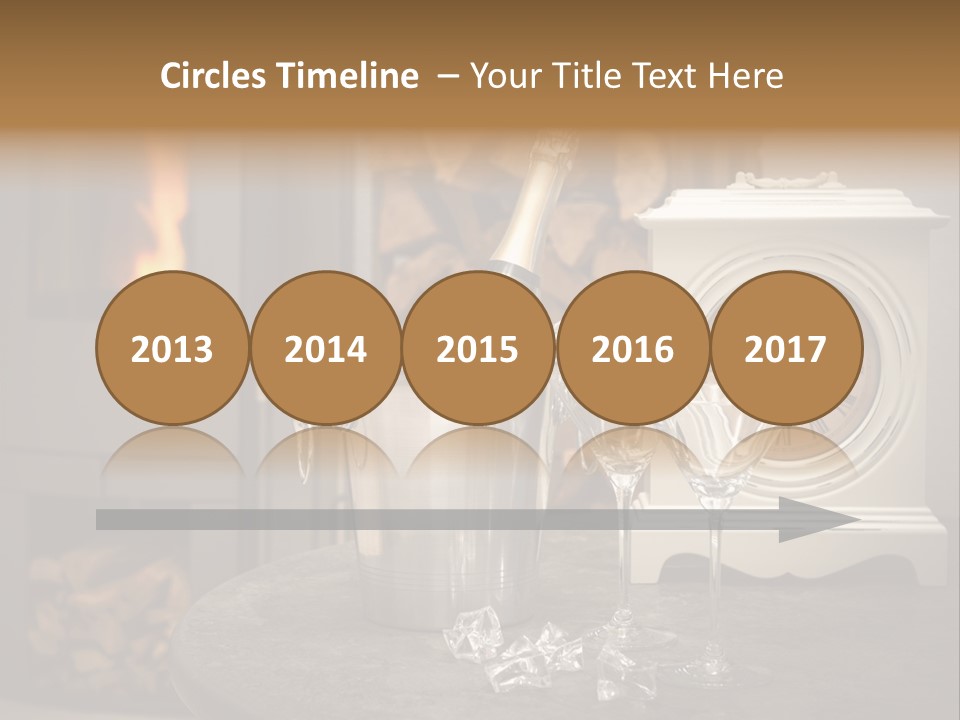 Luxury Dinner Beverage PowerPoint Template