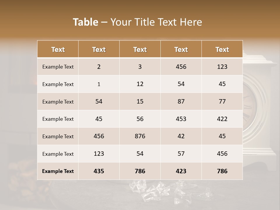 Luxury Dinner Beverage PowerPoint Template