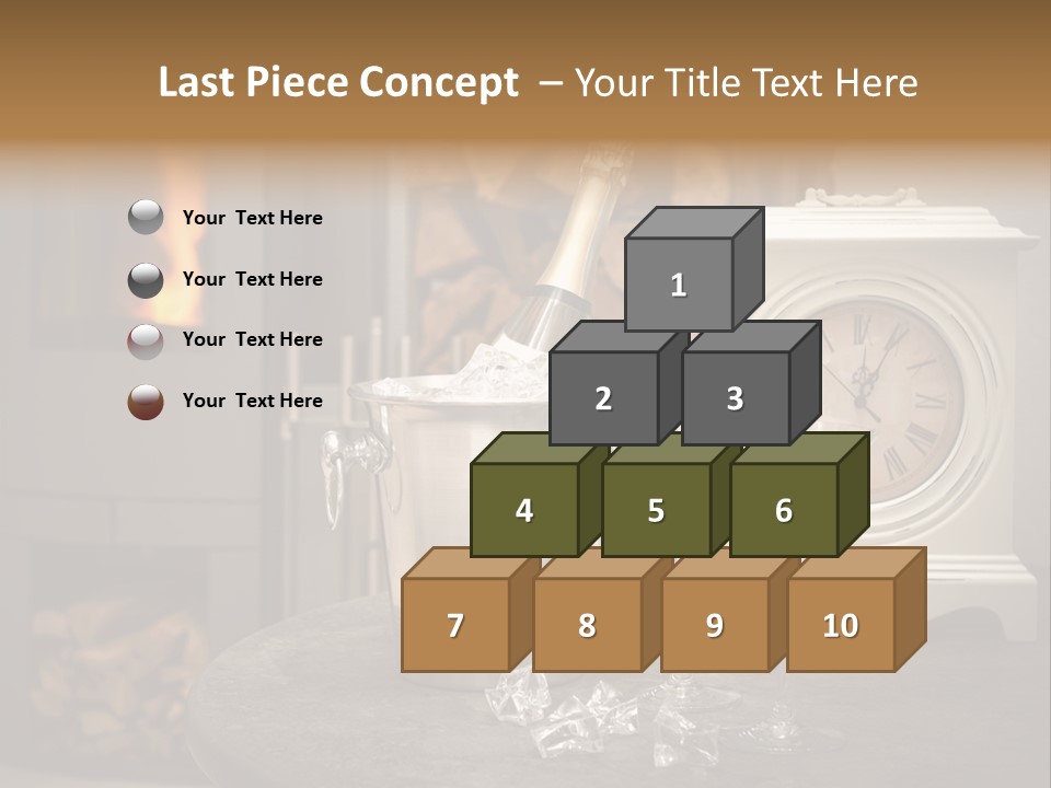 Luxury Dinner Beverage PowerPoint Template