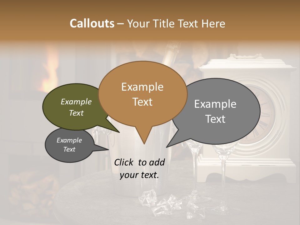 Luxury Dinner Beverage PowerPoint Template