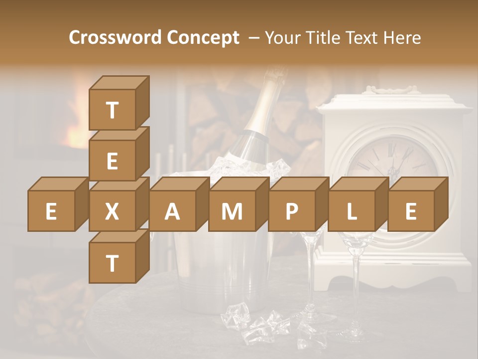 Luxury Dinner Beverage PowerPoint Template