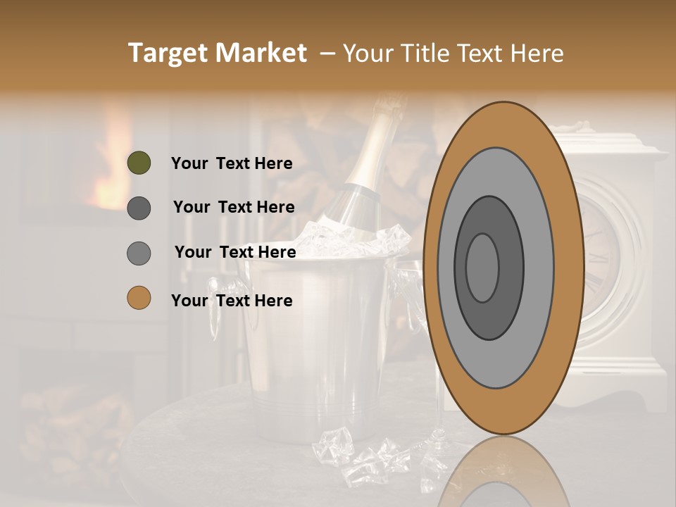 Luxury Dinner Beverage PowerPoint Template