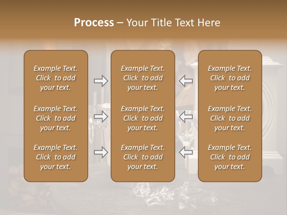 Luxury Dinner Beverage PowerPoint Template