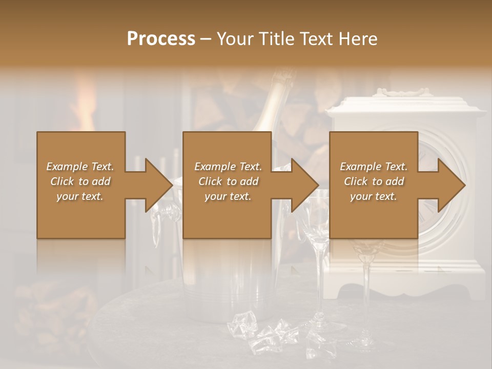 Luxury Dinner Beverage PowerPoint Template