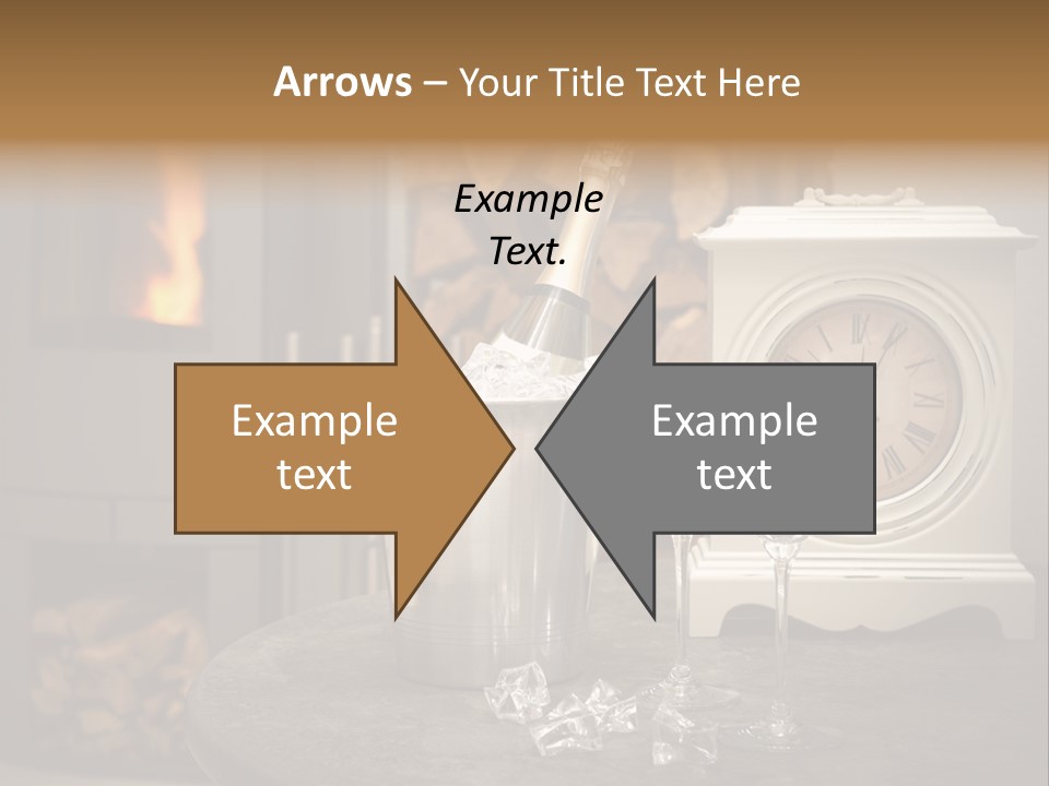 Luxury Dinner Beverage PowerPoint Template