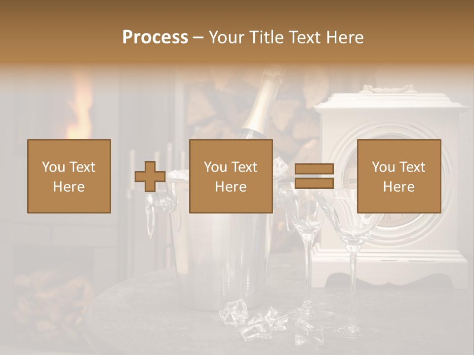 Luxury Dinner Beverage PowerPoint Template