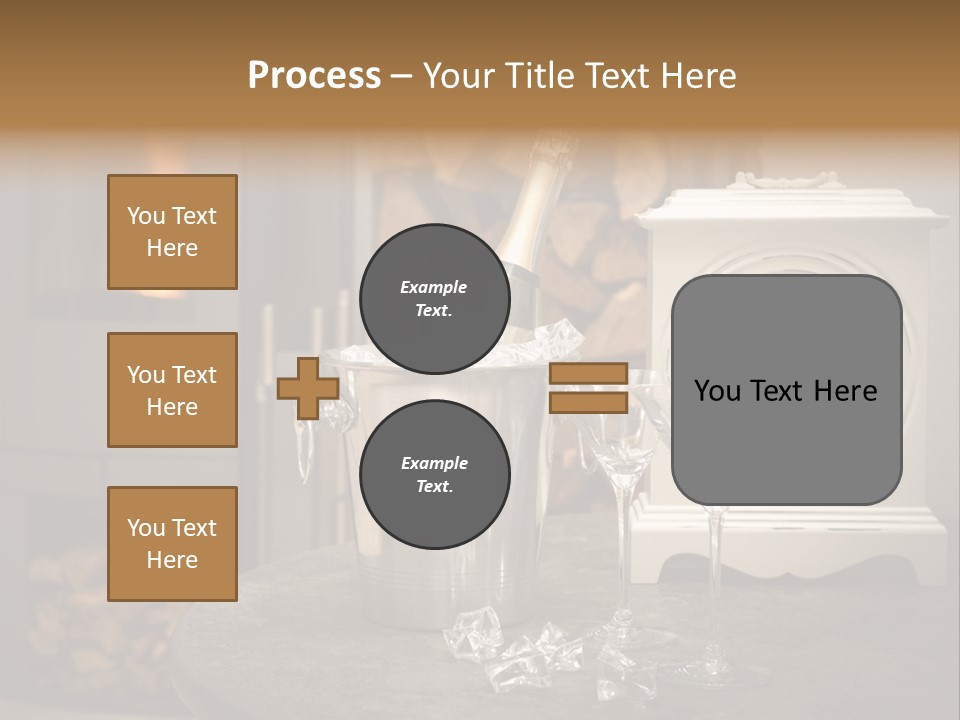 Luxury Dinner Beverage PowerPoint Template