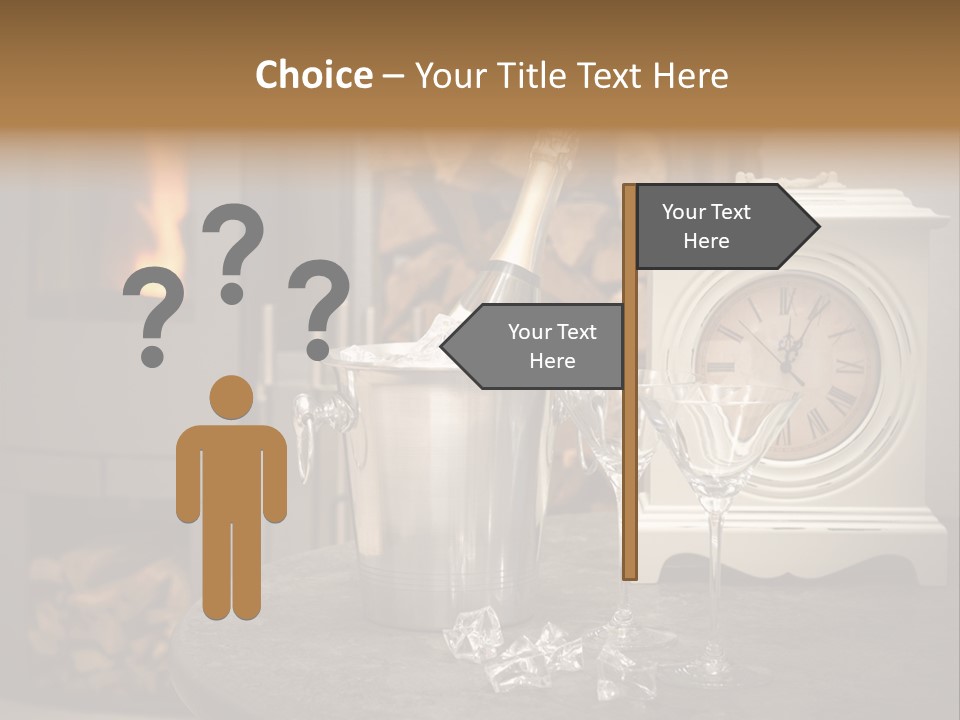 Luxury Dinner Beverage PowerPoint Template