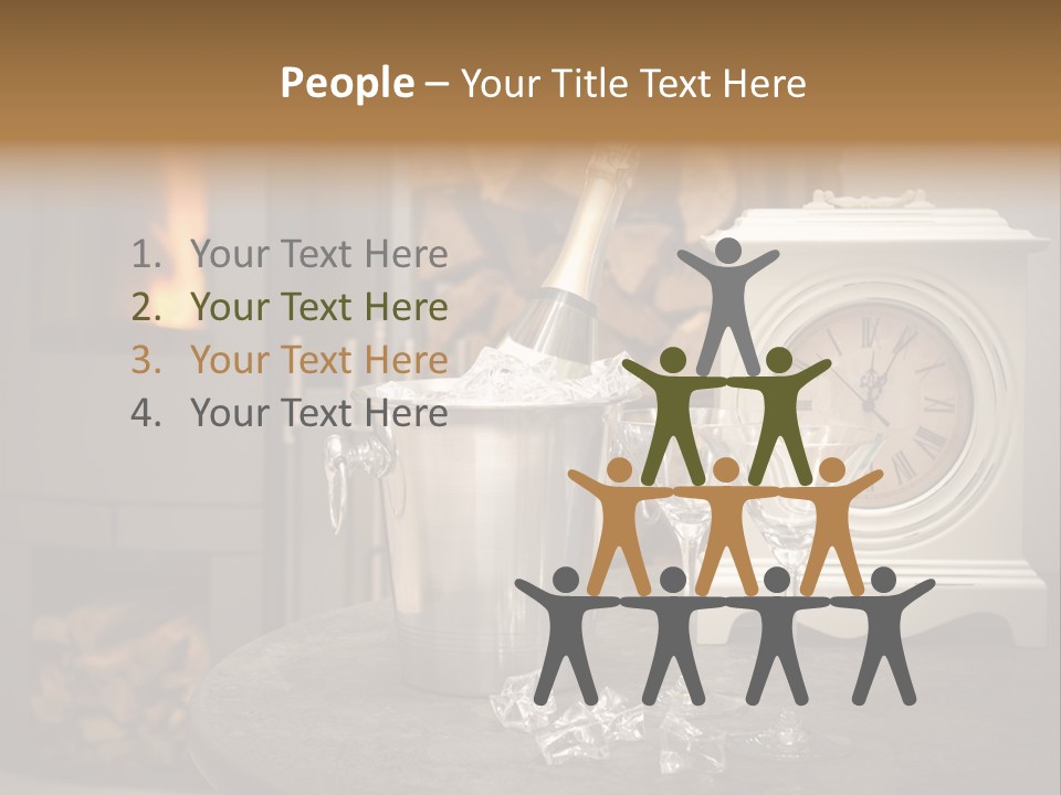 Luxury Dinner Beverage PowerPoint Template