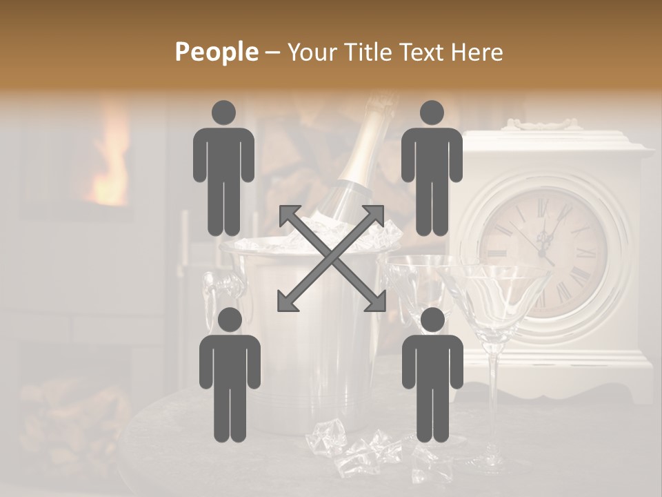 Luxury Dinner Beverage PowerPoint Template