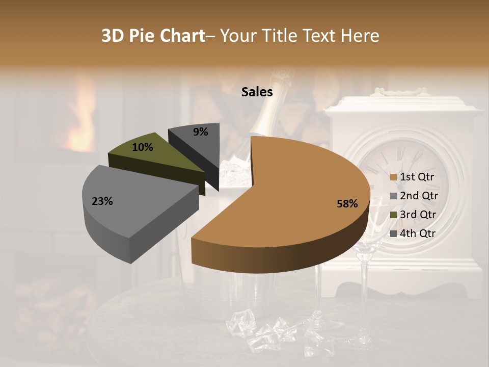 Luxury Dinner Beverage PowerPoint Template