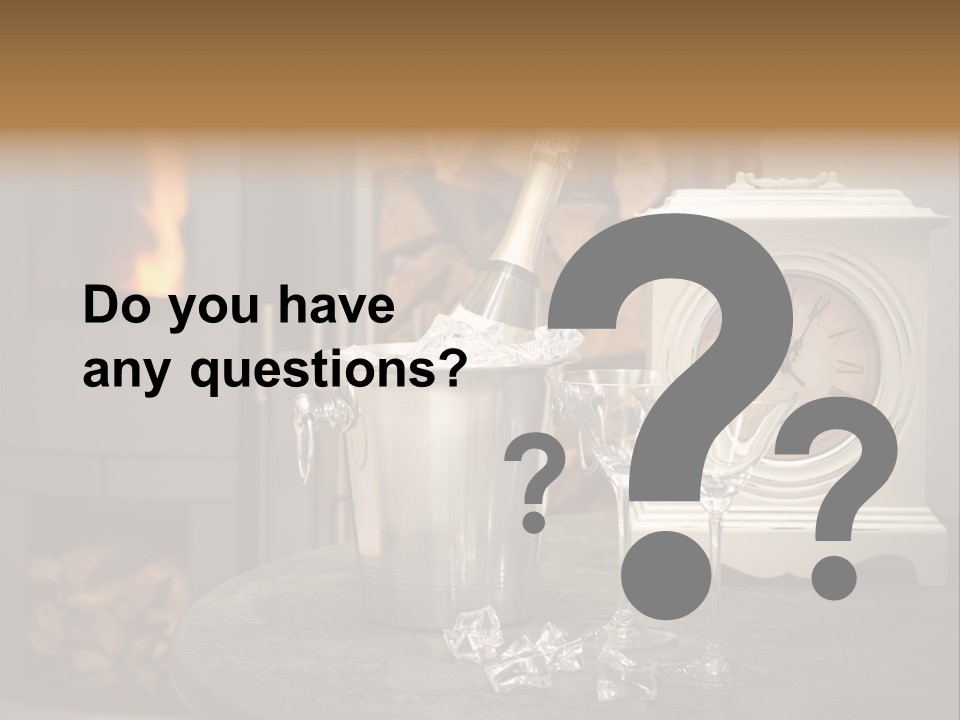 Luxury Dinner Beverage PowerPoint Template