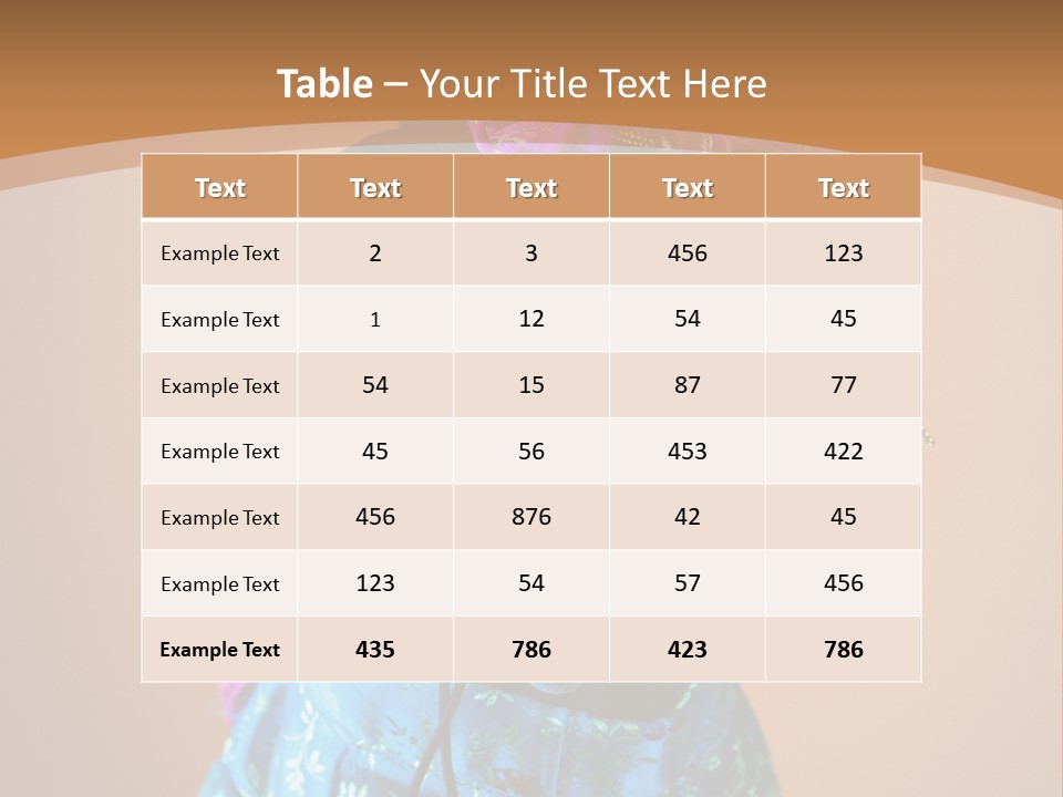 Cute Sitting Fashion PowerPoint Template