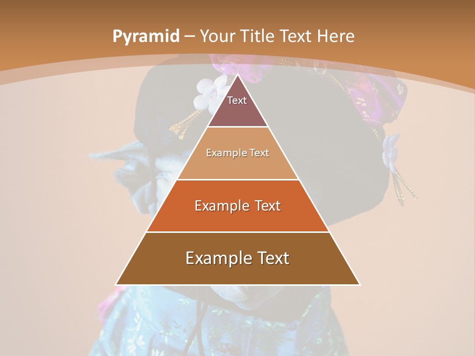 Cute Sitting Fashion PowerPoint Template