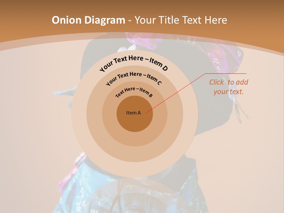 Cute Sitting Fashion PowerPoint Template